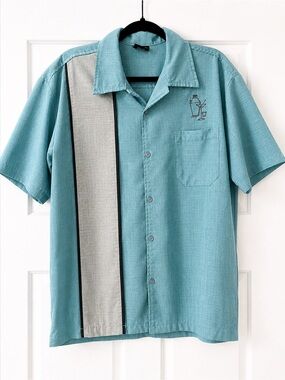 Steady Palm Springs Cocktail Bowling Shirt - Martini Bowling Shirt